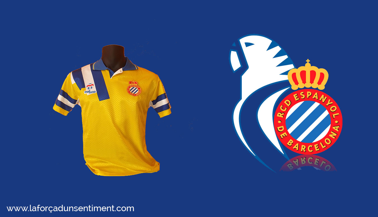 Camiseta Espanyol 1992_1993 Amarilla