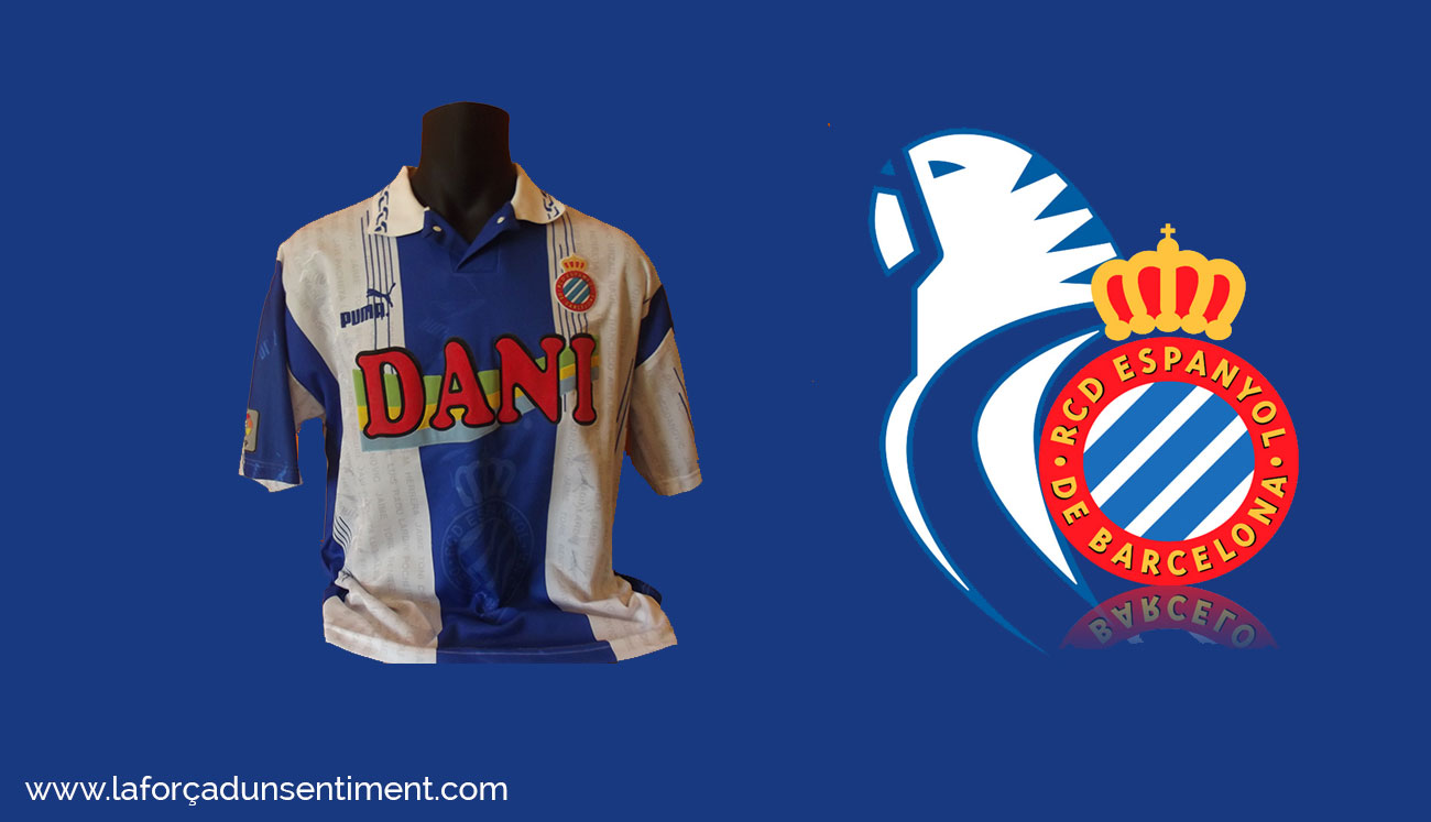 Camiseta Espanyol 1995-1996 Frontal