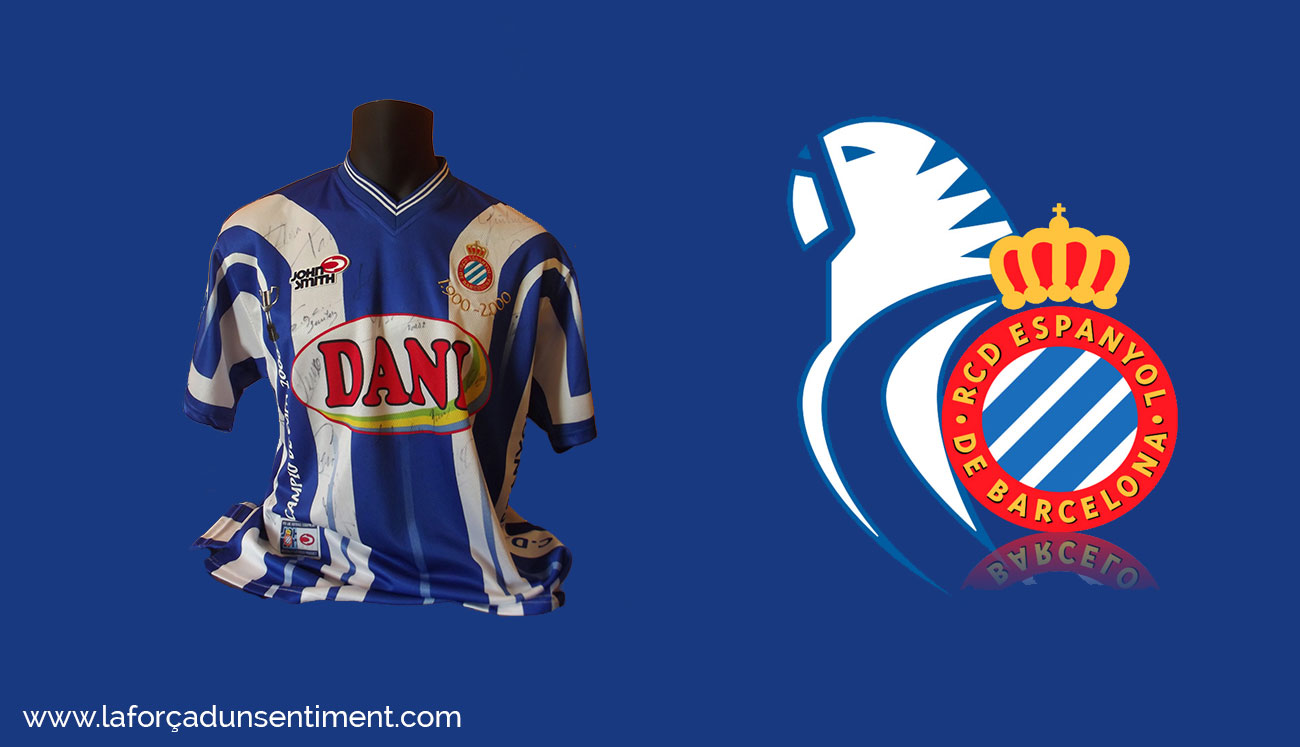 Camiseta Espanyol 1999-2000 Frontal Final Copa